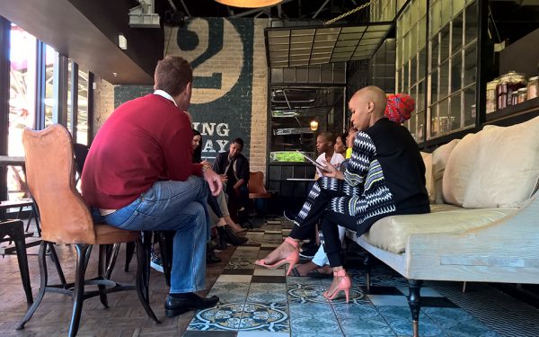 Elle Magazine celebrates their 20th birthday by installing a pop-up office at Bubblegum Club