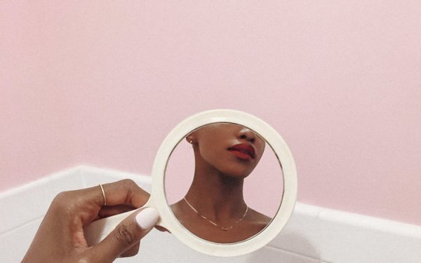 Adrienne Raquel // Self portraiture in pastels and tropical motifs