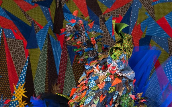 The theatrical, fantastical and figurative take centre stage with fabric creations