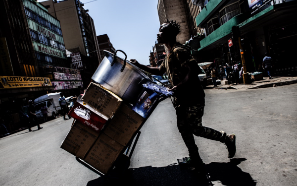 JOHANNESBURG. MADE IN CHINA