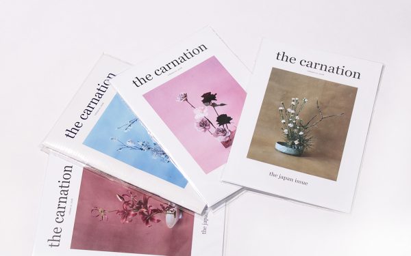The Carnation zine // collating floral dreams