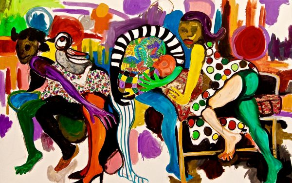 Wycliffe Mundopa // a vibrant visual language to express urban life and moral codes in Harare