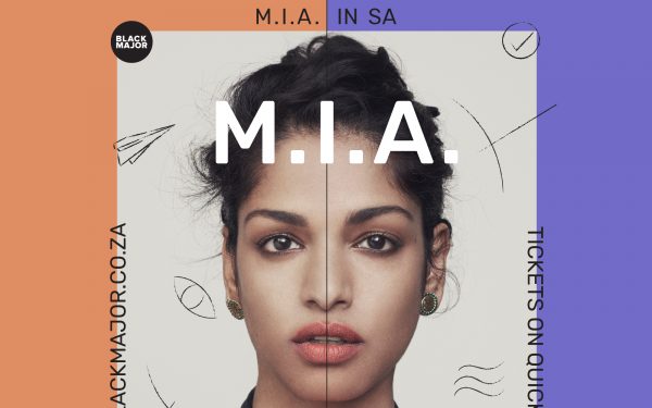 M.I.A comes to South Africa in June