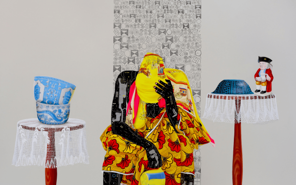 Artist Eddy Kamuanga Ilunga on negotiating the relationship between the past and present