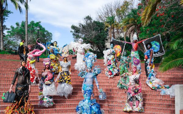 Luke Rudman’s Trash Monsters // An artistic collaboration with Greenpeace Africa