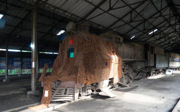 Lagos Biennial // How to build a lagoon with just a bottle of wine