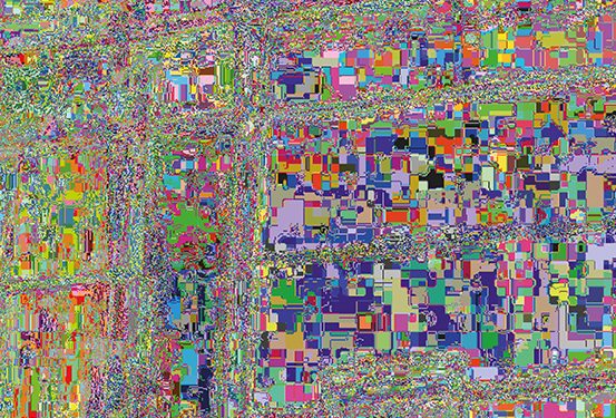 Jess Sutherland’s ‘Errorscapes’ // glitching practice and breaking images