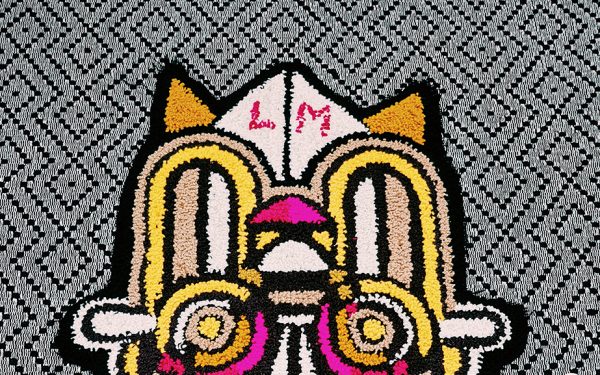 Bombisa: pairing street and homeware, with sneaker inspired rugs