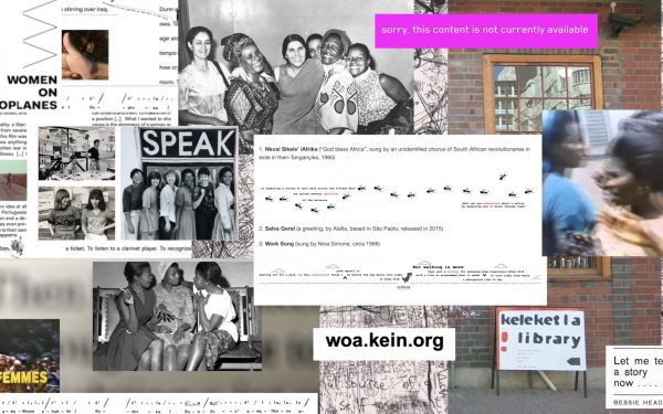 Public Hearings // echoes of the past reverberate through digital space