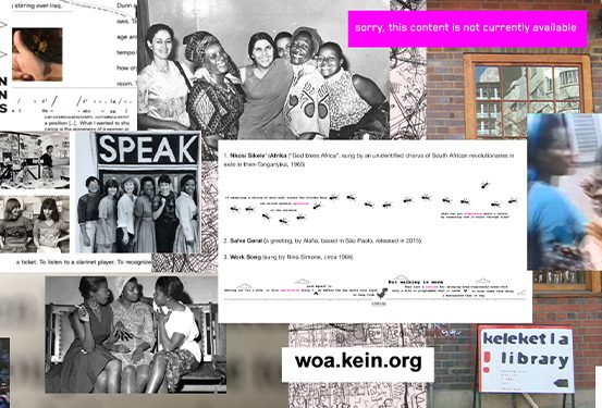 Public Hearings // echoes of the past reverberate through digital space