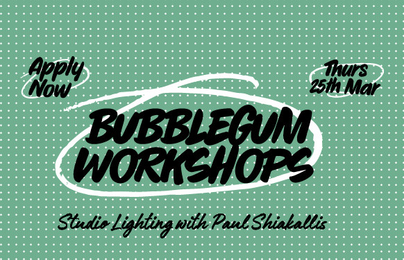 Bubblegum Workshops | studio lighting with Paul Shiakallis
