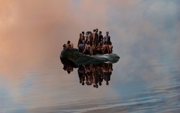 Of Black merfolk and relationships with water: David Uzochukwu’s ‘Mare Monstrum/Drown in My Magic’