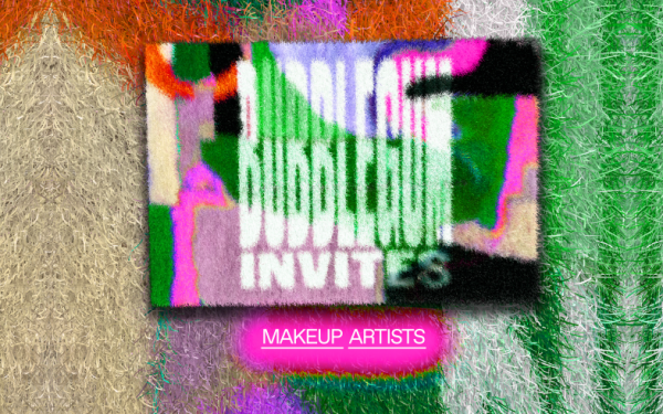 Bubblegum Invites: makeup artists