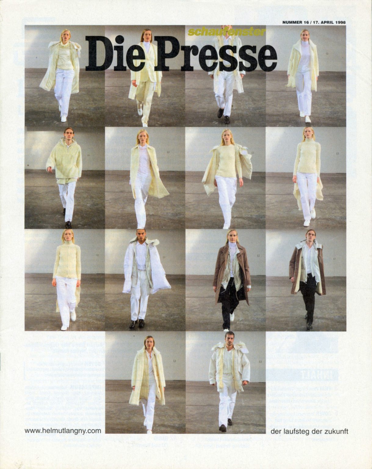 Helmut Lang to Balenciaga | the evolution of the online fashion show ...