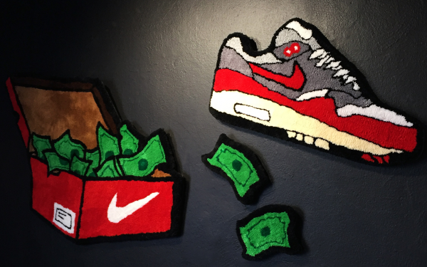 Exploring pop culture iconography with Henry Hamilton’s vibrant rug work 