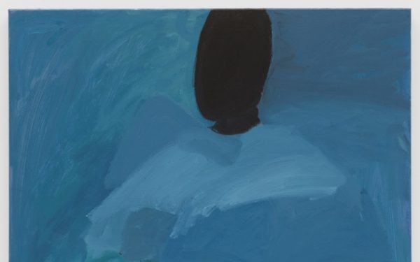 Black featureless heads and an abundance of the colour blue | Ruth Ige