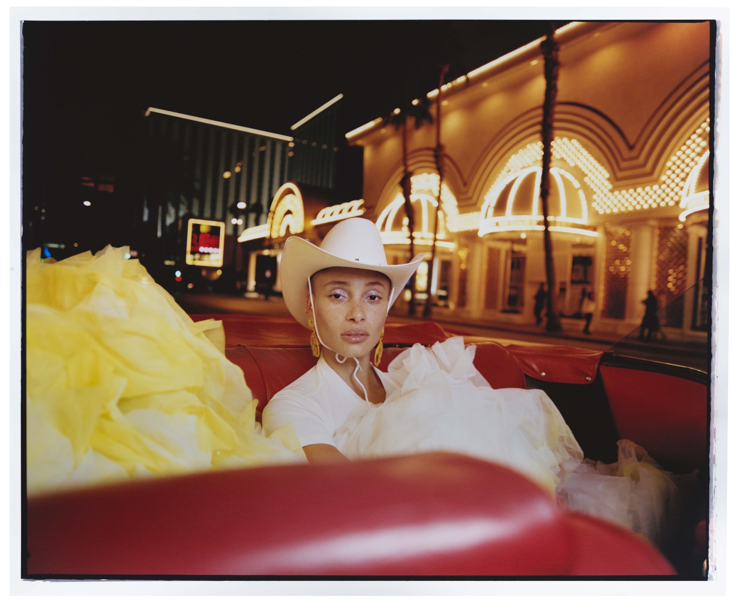 Photography by Nadine Ijewere featuring Adwoa Aboah for Modern Weekly, 2019