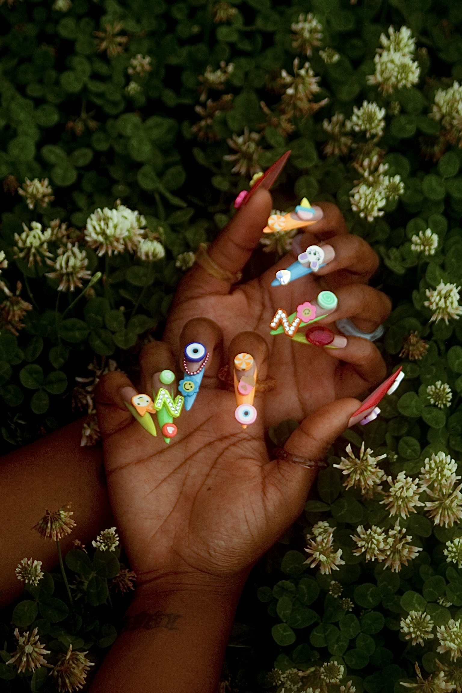 Sista Ntswembu nail art. Photo by Mpumelelo Mkwanazi