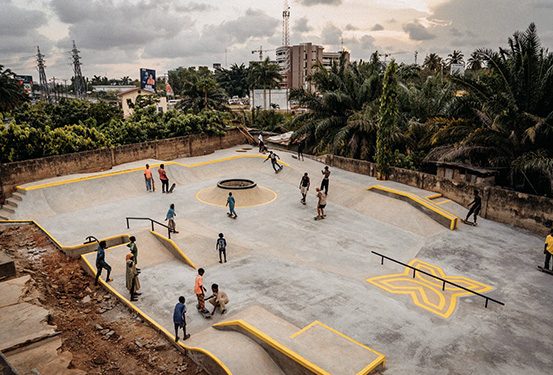 Freedom Skatepark Ghana // Ghana’s first skatepark opens