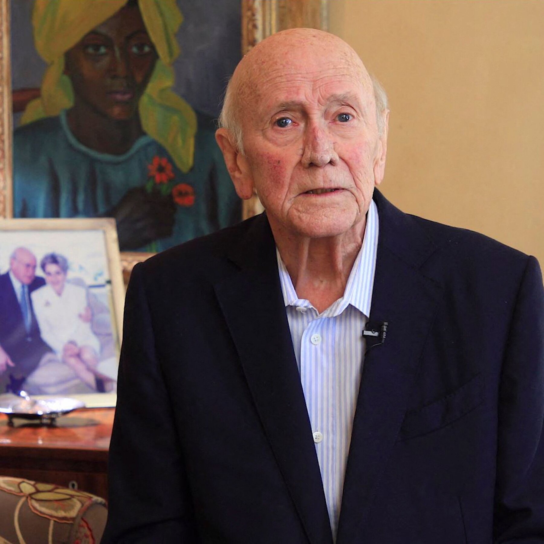 de Klerk last message