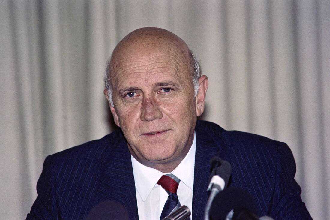 de Klerk's forgiveness