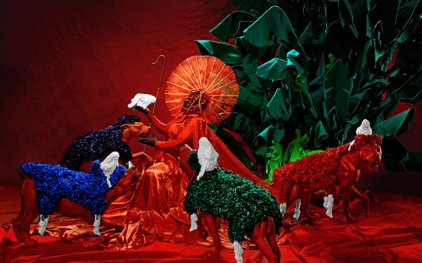 Mary Sibande’s ‘A Red Flight of Fancy’