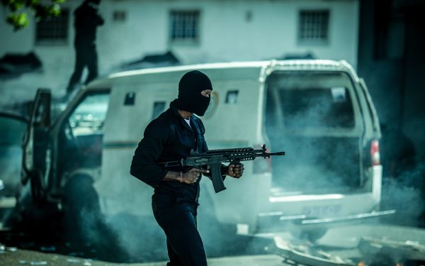 Mimesis through The Wife: a convergence of guns, taxis and violence