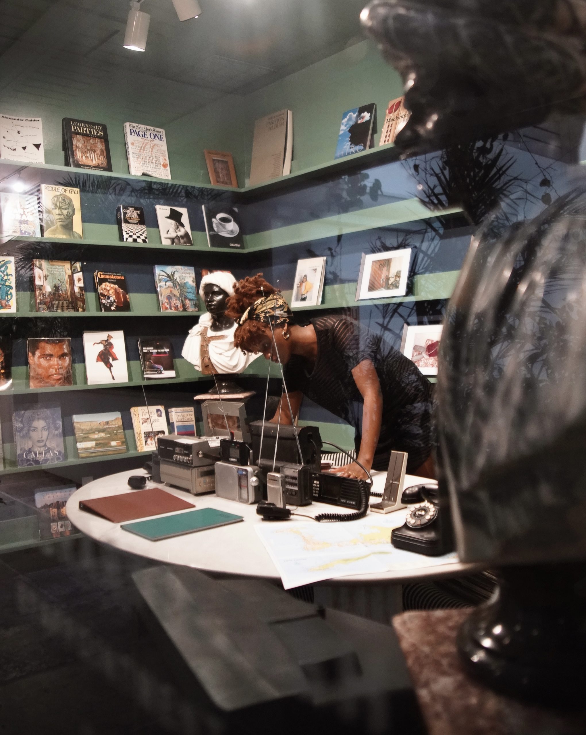 Photo_ Wami Aluko. Installation at Library Fetish, Palm Heights