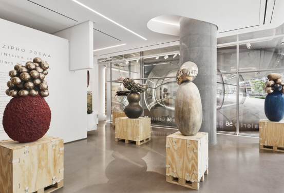 Zizipho Poswa’s Debut US Solo Exhibition Celebrates African Womanhood