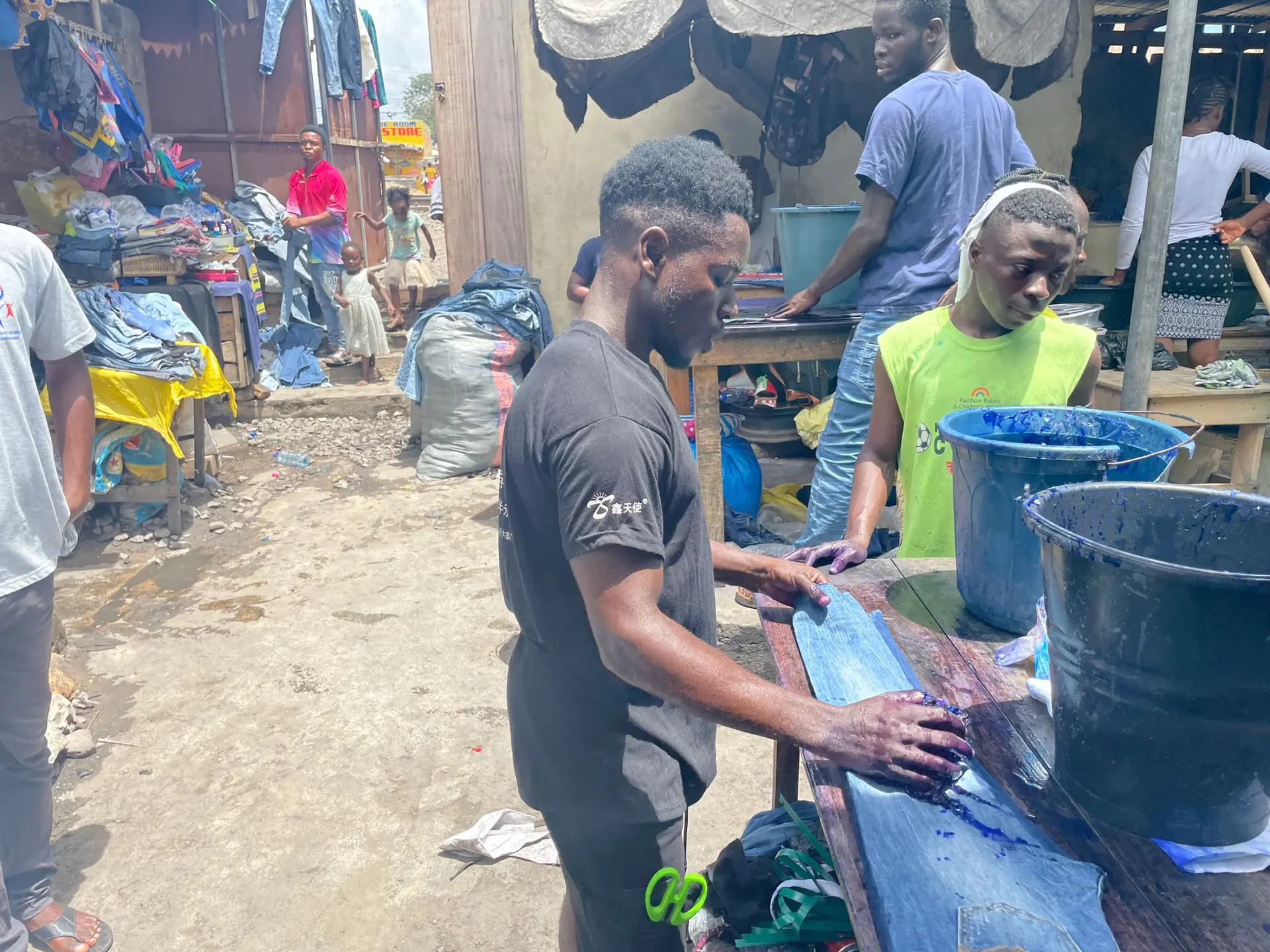 second-hand clothing