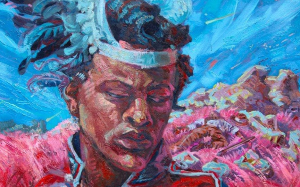 “Amadoda on the verge” by Athi-Patra Ruga >> Edging Black Masculinities