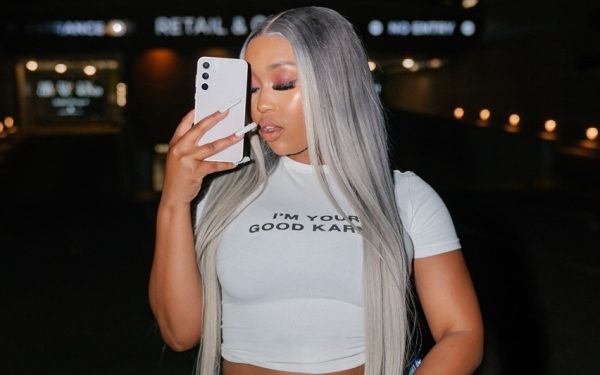 The Samsung Galaxy A55 5G Blends Fashion and Technology for Kamo Mphela